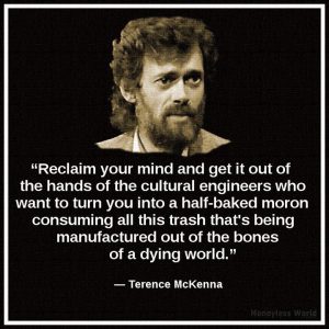 Catch of the Day – With Terence McKenna: "...the bouquet of life ...